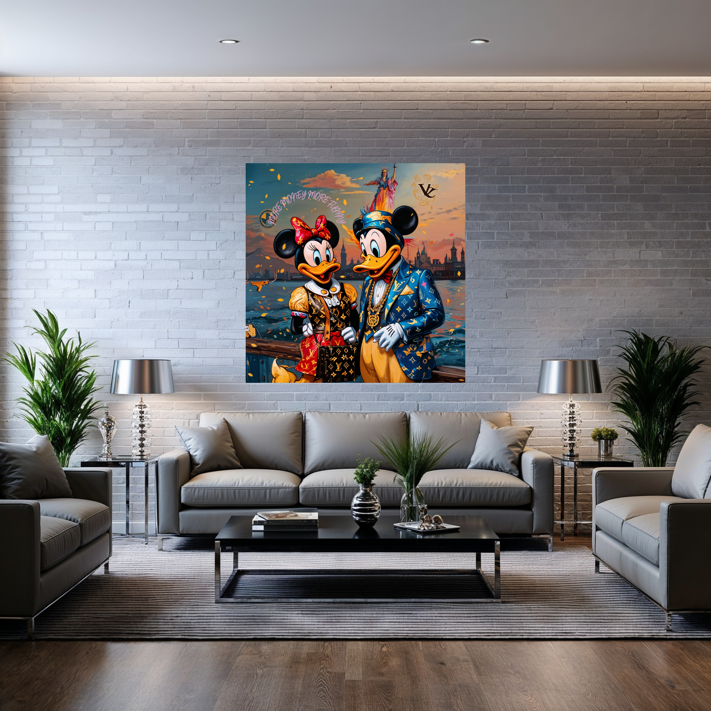 Toiles - Mickey et Minnie