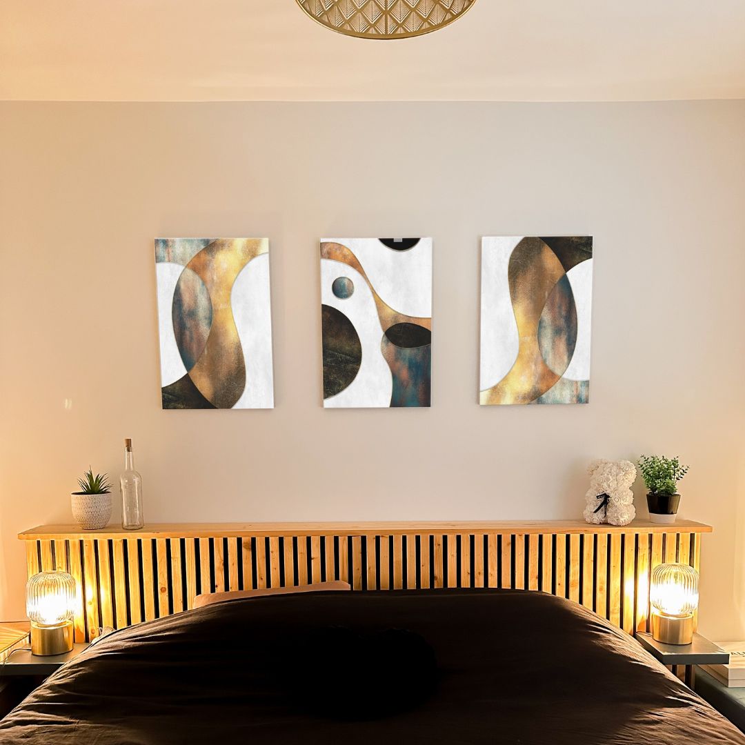 Abstrait Triptyque
