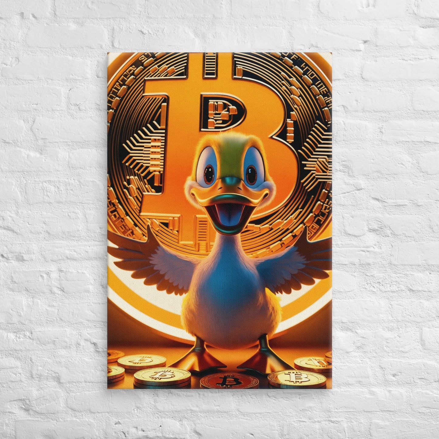 Toiles - Bitcoin et Duck