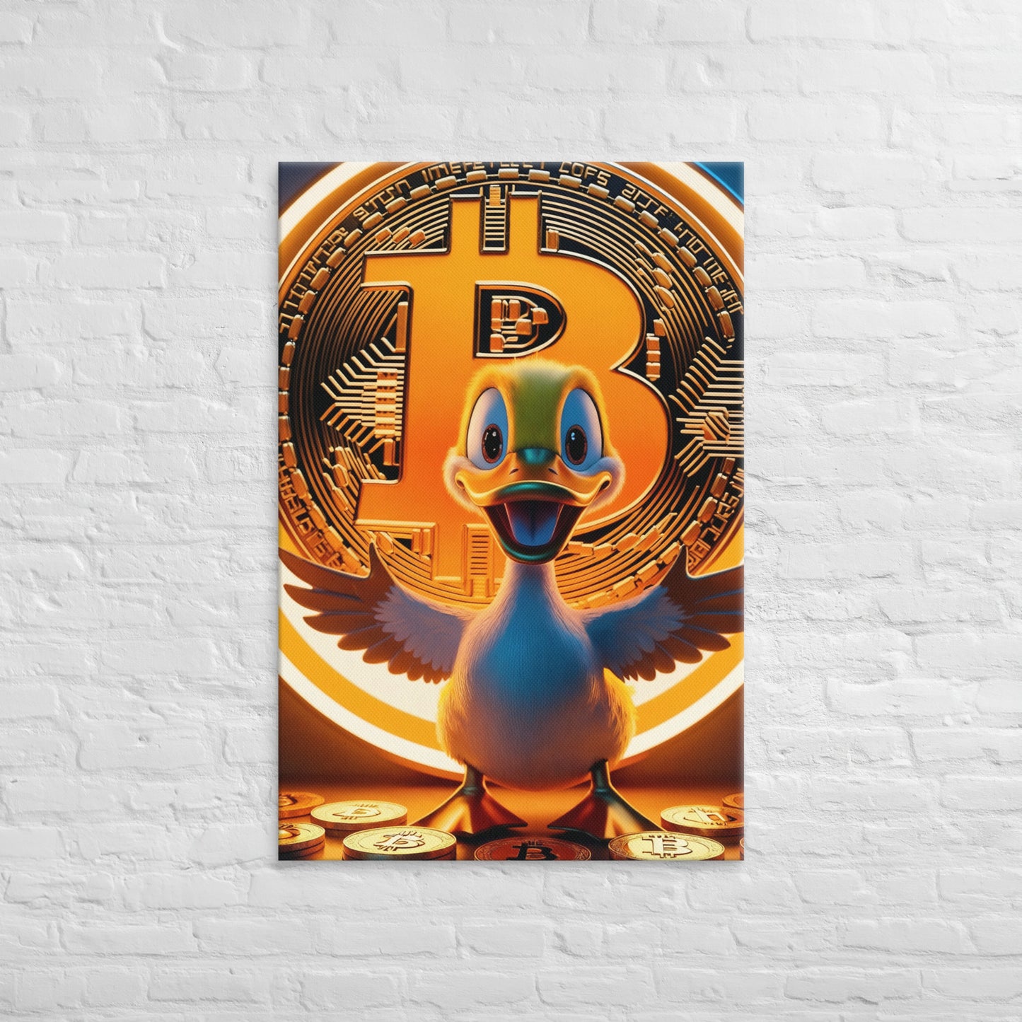 Toiles - Bitcoin et Duck