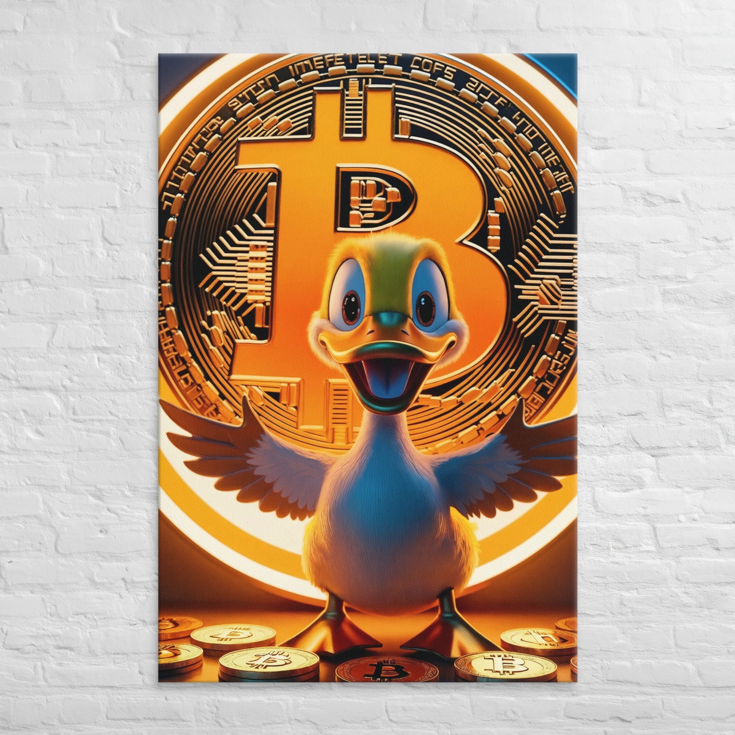 Toiles - Bitcoin et Duck